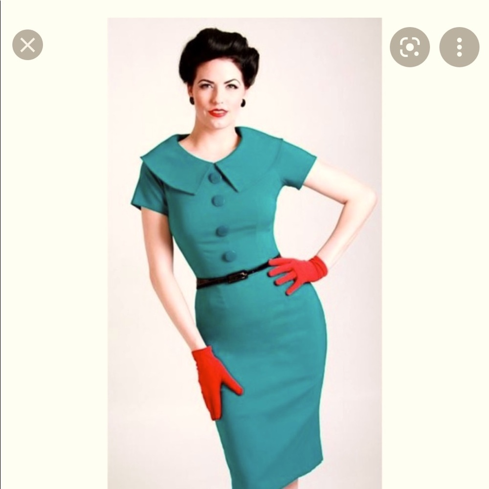 Tatyana Rita Collared Dress Size Small
